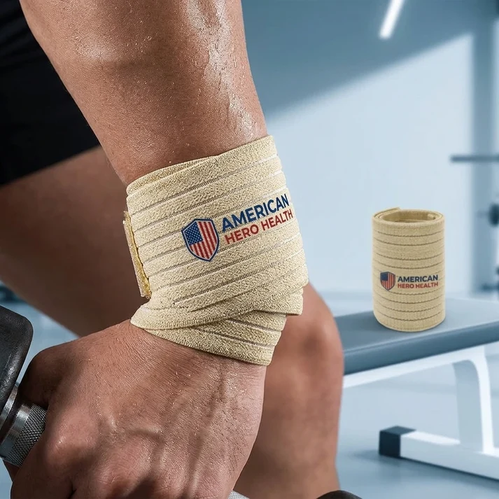 Adjustable Elastic Wrist Support Wrap — 2 Pack view 1