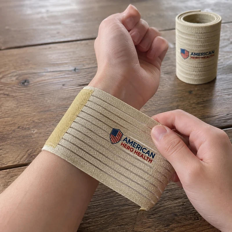 Adjustable Elastic Wrist Support Wrap — 2 Pack